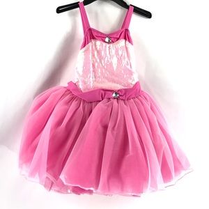 Revolution Dancewear Pretty Ballerina Pink Dress size MC